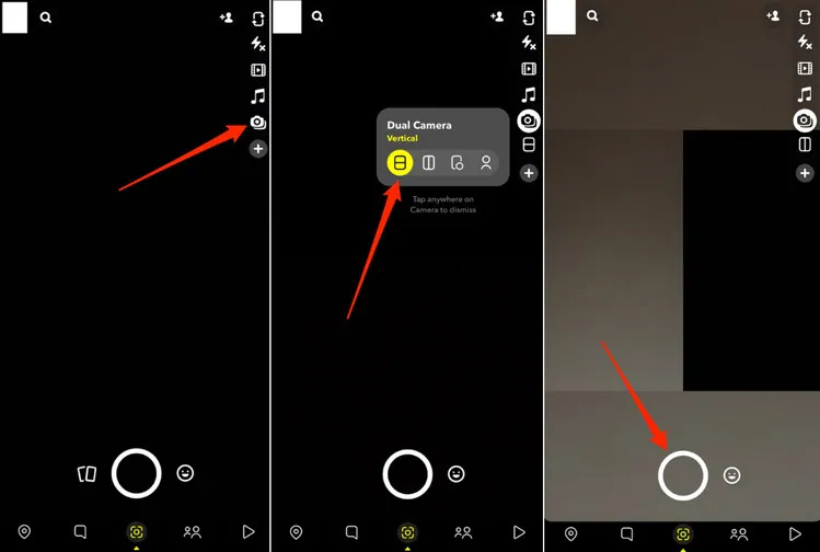How to Use Dual Camera on Snapchat