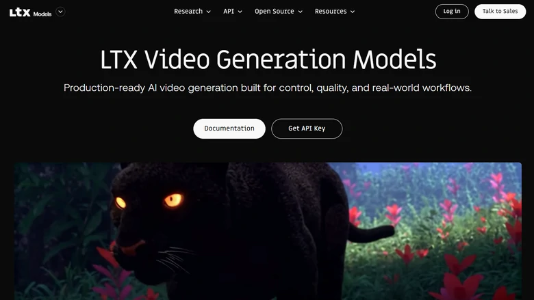 LTX 2 Video Generation Model Interface