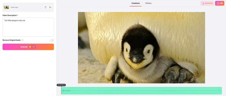 Download the SFX Added Video or Add More Personal Touches with FlexClip's Feature-rich Video Editor