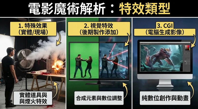 影片特效類型詳解