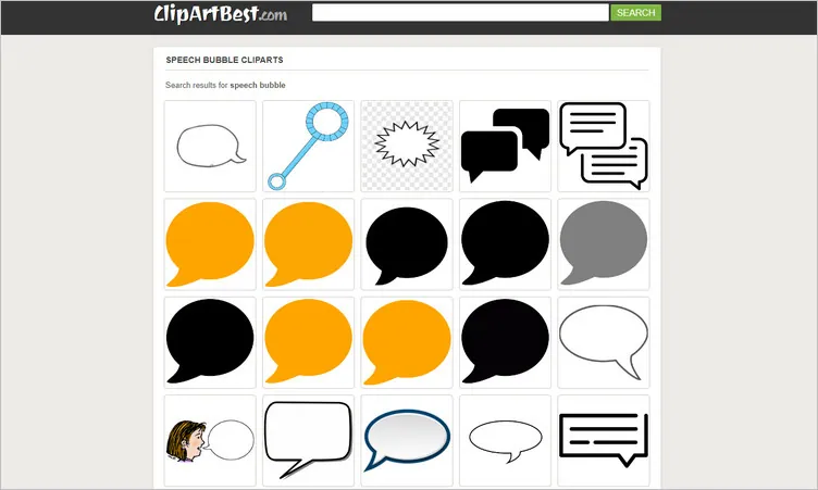 Speech Bubble Maker Clip Art Best