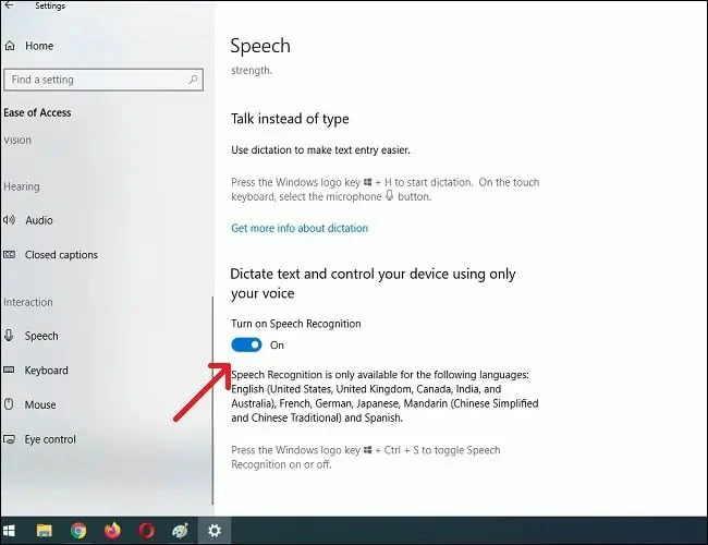 How to Use Speech to Text Feature in Windows 10