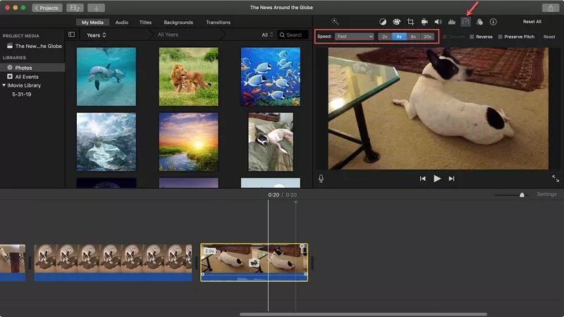 Create a Time-Lapse Video - iMovie