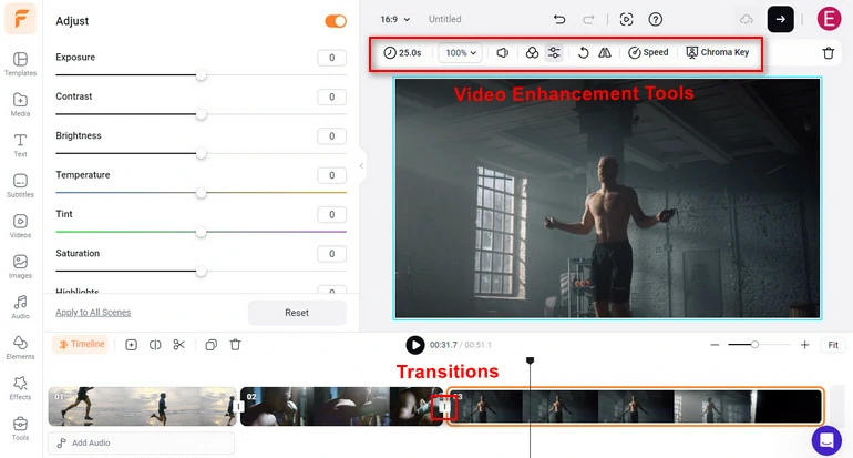 Enhance Video Clips