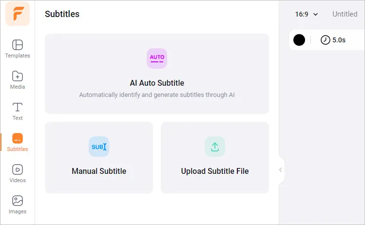 Convert SRT to MP3 Online with FlexClip - Upload