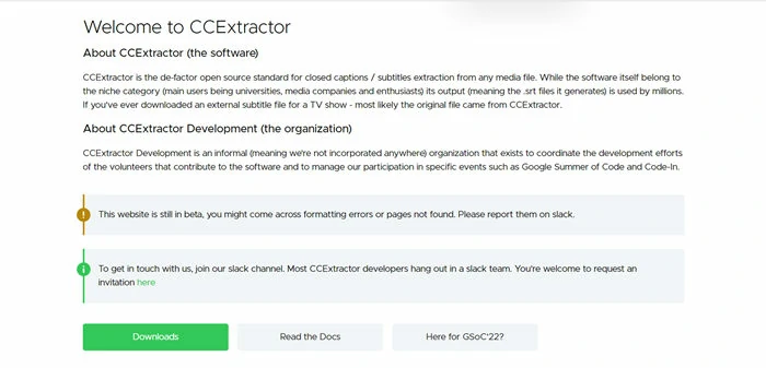 Best Free Subtitle Extractor for Desktop - CCExtractor