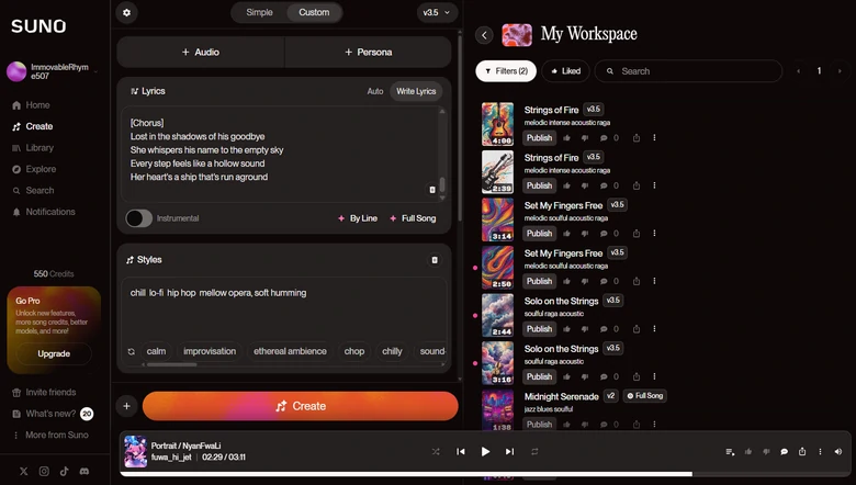 Generate a Music Clip with Suno AI