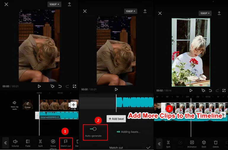 Sync Video to Music Beat on CapCut