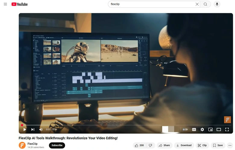 Open the YouTube Video You Want to Transcribe and Enable Notta.ai