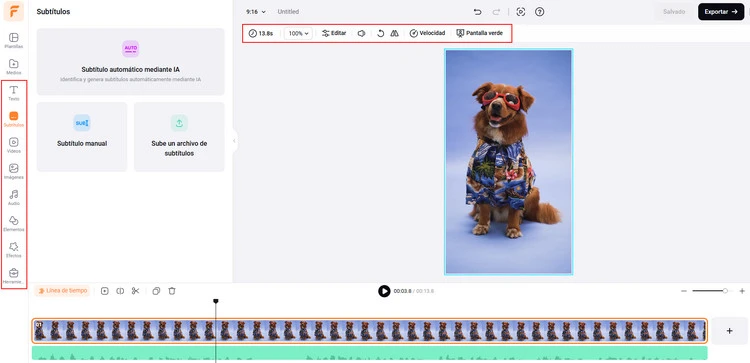 Make a Talking Dog Video Online - More Edits