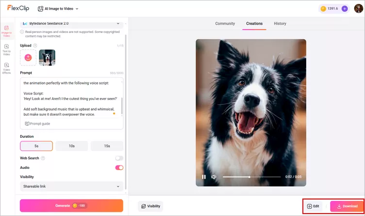 Turn a Still Dog Photo into a Talking Dog Video - Download