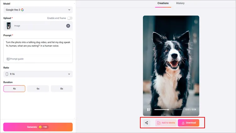 Turn a Still Dog Photo into a Talking Dog Video - Download
