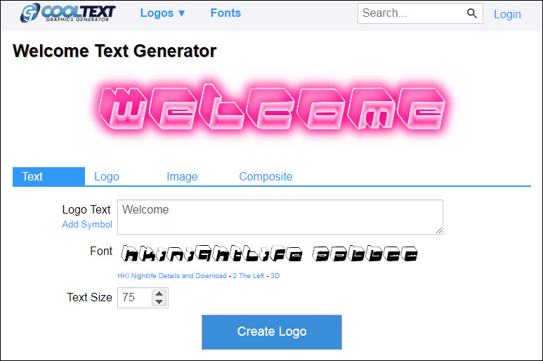 Online Text GIF Maker - Cool Text