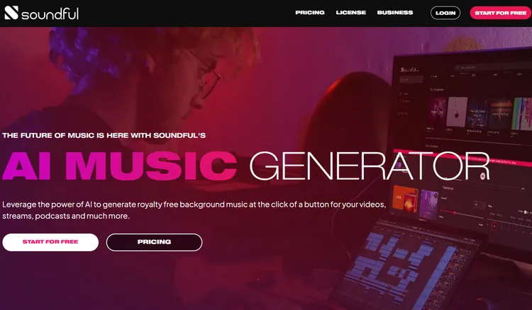 AI Music Generator from Text - Soundful