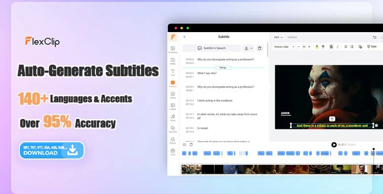 Automatically transcribe podcast video and audio to text for podcast captions