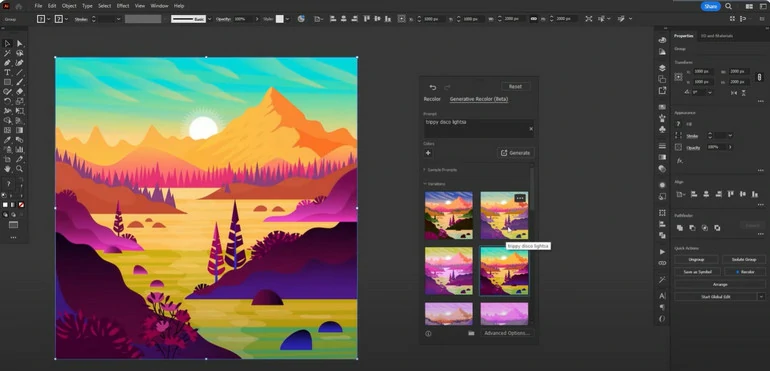Generate a Vector with Adobe Illustrator