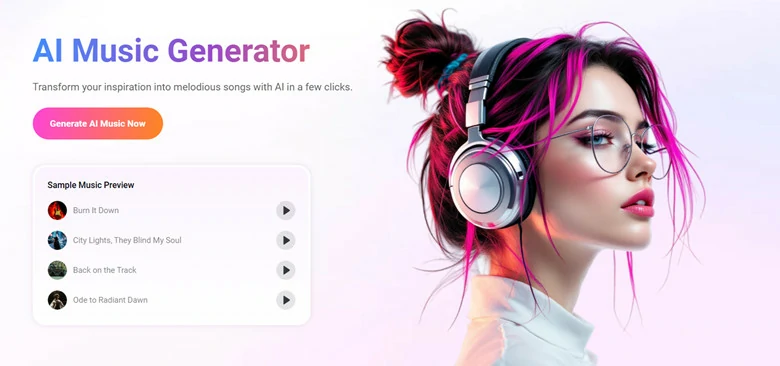 AI Background Music Generator in FlexClip