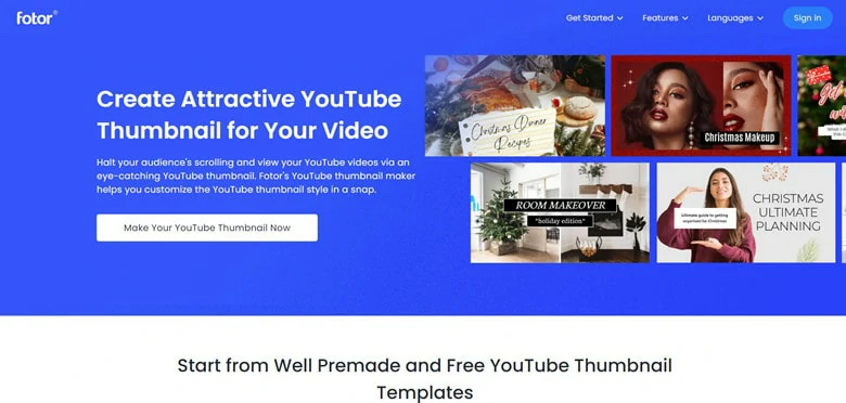 YouTube Thumbnail Maker Without Watermark - Fotor