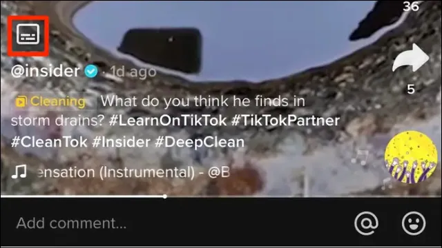 How to Turn on Captions on TikTok