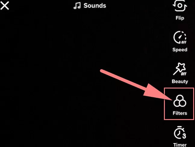 How to Add TikTok Filters 1