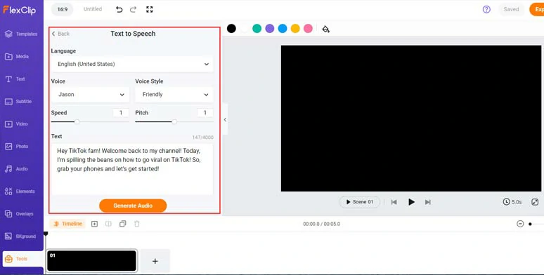 Effortlessly convert TikTok scripts to realistic AI voices