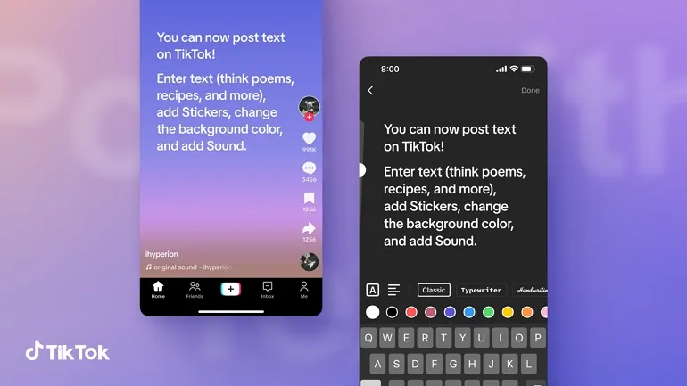TikTok Text Post New Feature Overview