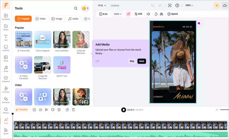 TikTok Video Editor - FlexClip