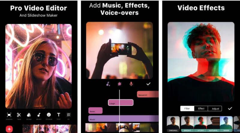 TikTok Videobearbeitungs-App - InShot