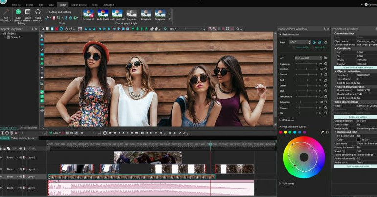 TikTok Video Editor für PC - VSDC