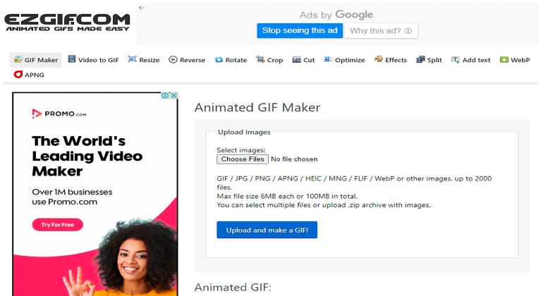 Os 8 melhores criadores de GIF online para criar GIF