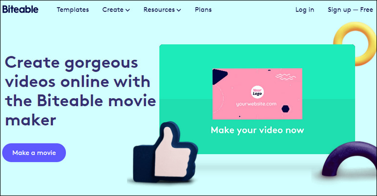 Online Movie Maker - Biteable