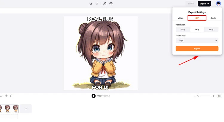 Download Your Top Text Bottom Text GIF - FlexClip