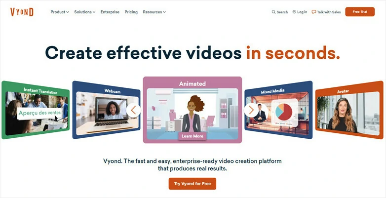 Vyond - Best for Animated Business Training Videos