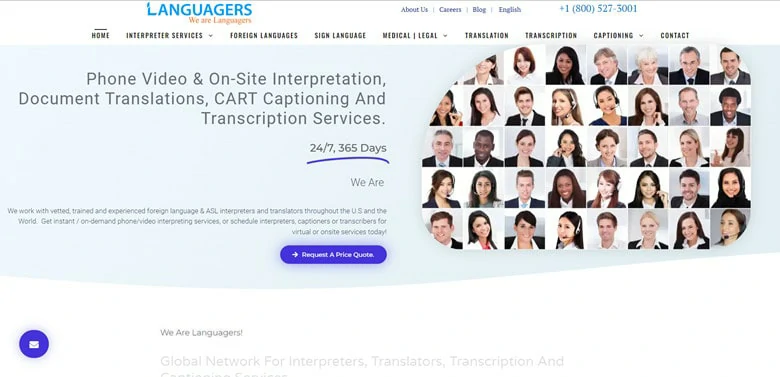 Languagers: Spanish to English Translator Website