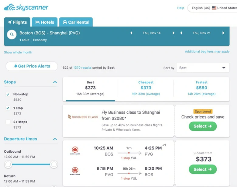 The Best Travel Plan App for Cheap Deals - Skyscanner