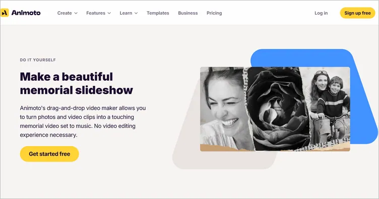 線上致敬影片製作軟體 - Animoto