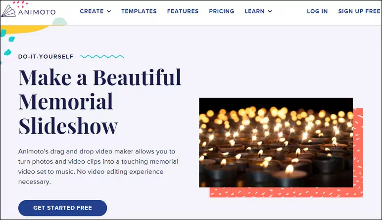 Online Tribute Video Maker - Animoto