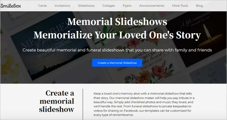 O線上致敬影片製作軟體 - Smilebox