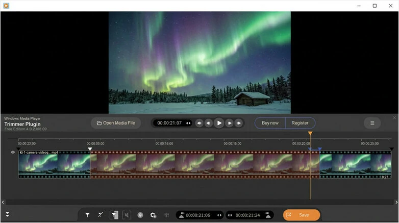 Save the Trimmed Video from Windows Media Player