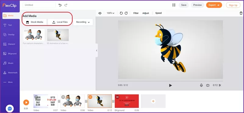 How to Edit A Cartoon Video - Step 2