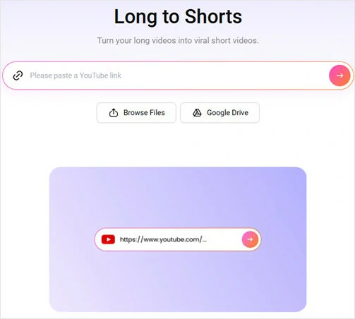 Upload Zoom Recording Video to FlexClip's Long-to-short Converter