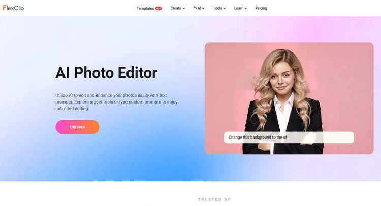 AI Photo Editor - FlexClip
