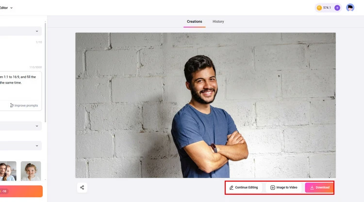 Download Your Photos - FlexClip