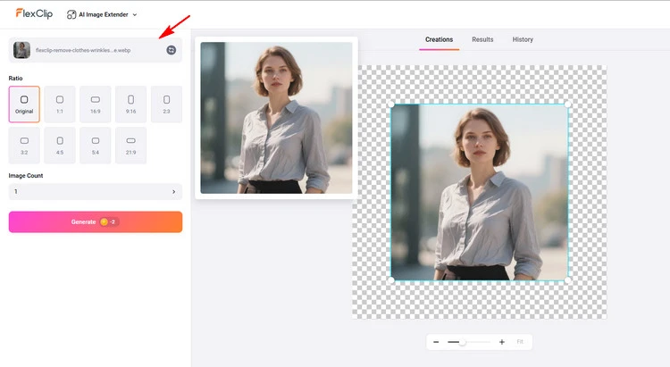 Upload Your Photos - FlexClip