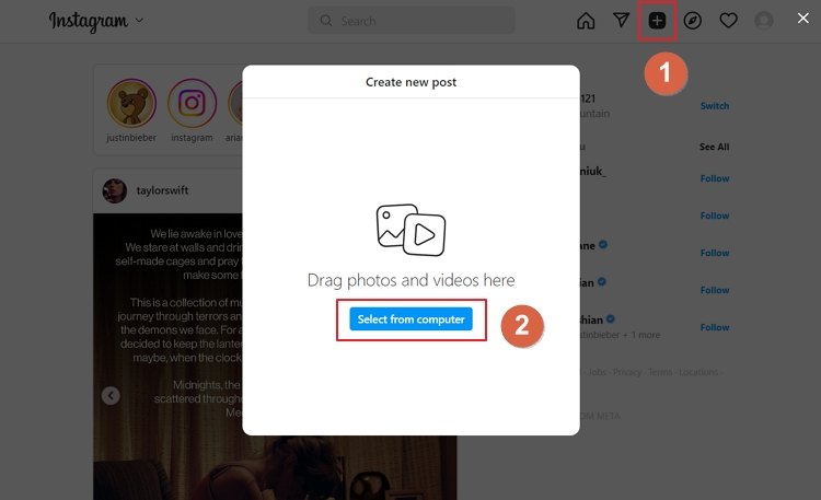 Easy,Free] Upload Reels on Instagram from PC