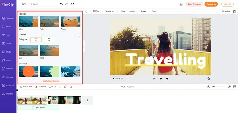 Create a Vacation Slideshow - Add Animation and Transitions