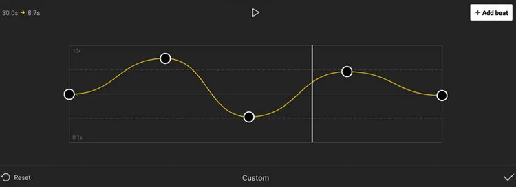 Make a Velocity TikTok with CapCut - Adjust