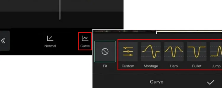 Make a Velocity TikTok with CapCut - Curve Speed