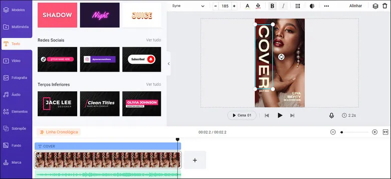 Online Vertical Video Editor - FlexClip