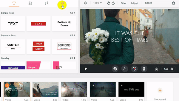Online Video Aspect Ratio Converter: FlexClip